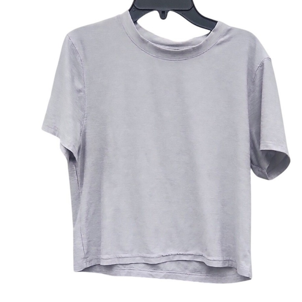 Outdoor Voices Everday Organic Breathable Lightweight Ecocore Heather Gray XS